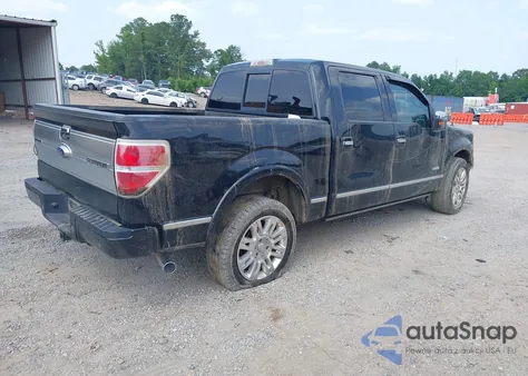 2012 Ford F-150 Platinum from USA, damaged, VIN 1FTFW1CTXCFB05683